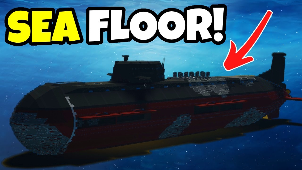 Missile Submarine CRASHES & EXPLODES DEEP! - Stormworks