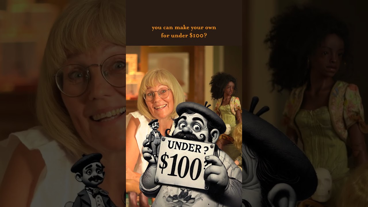 Create Your Own BJD Doll for Under $100!  #bjd  #diy  #balljointeddolls