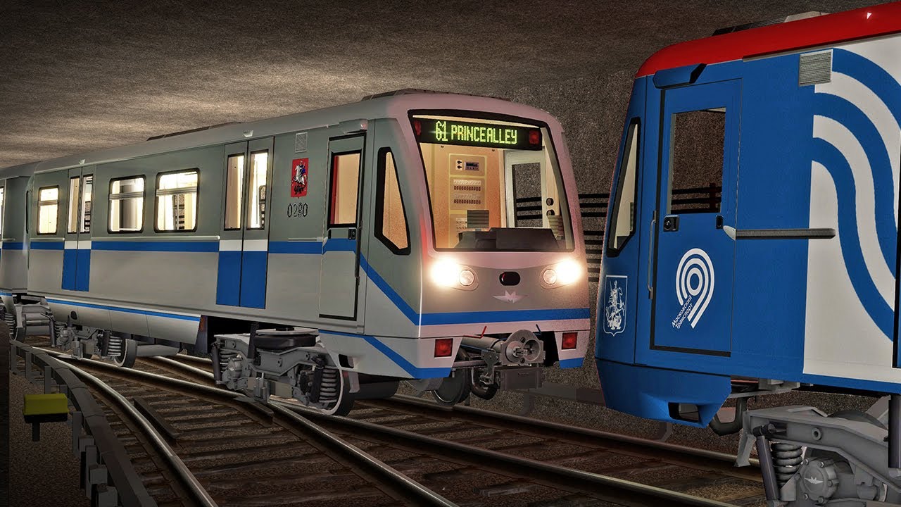Русич без тормозов: экстремальный заезд в Metrostroi!