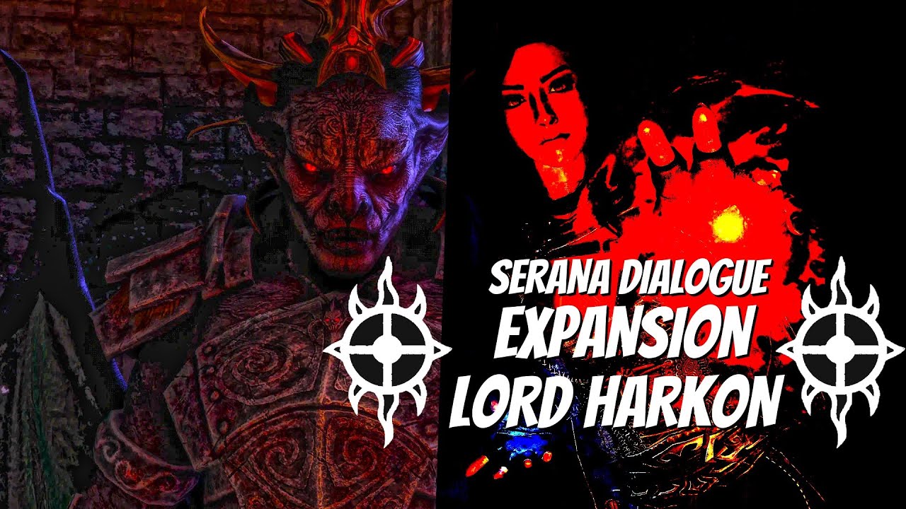 Skyrim AE - (MODDED GAMEPLAY) Serana Dialogue Expansion (Dawnguard) | Lord Harkon & Boss Battle