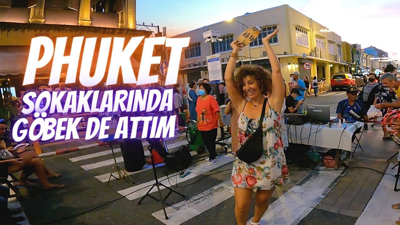 PHUKET'in DİĞER YÜZÜ Old Town Sokakları - Tayland 🇹🇭 - 105