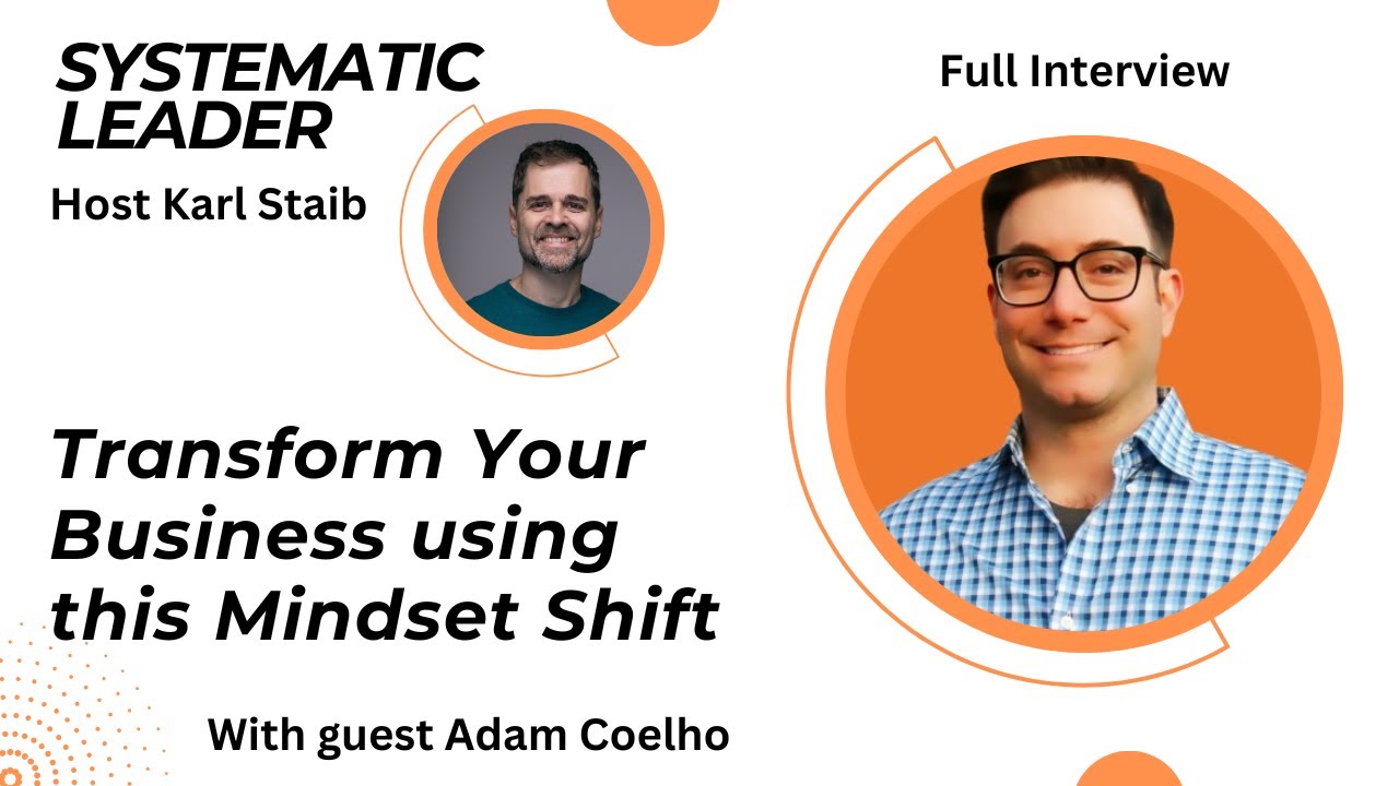 Transform Your Business using this Mindset Shift with Adam Coelho