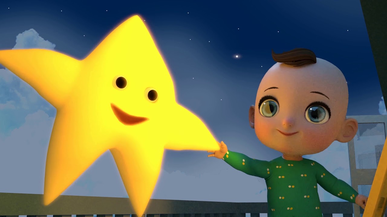 Twinkle twinkle little star in arabic -  اغنية النجمة أناشيد وأغاني النوم للأطفال