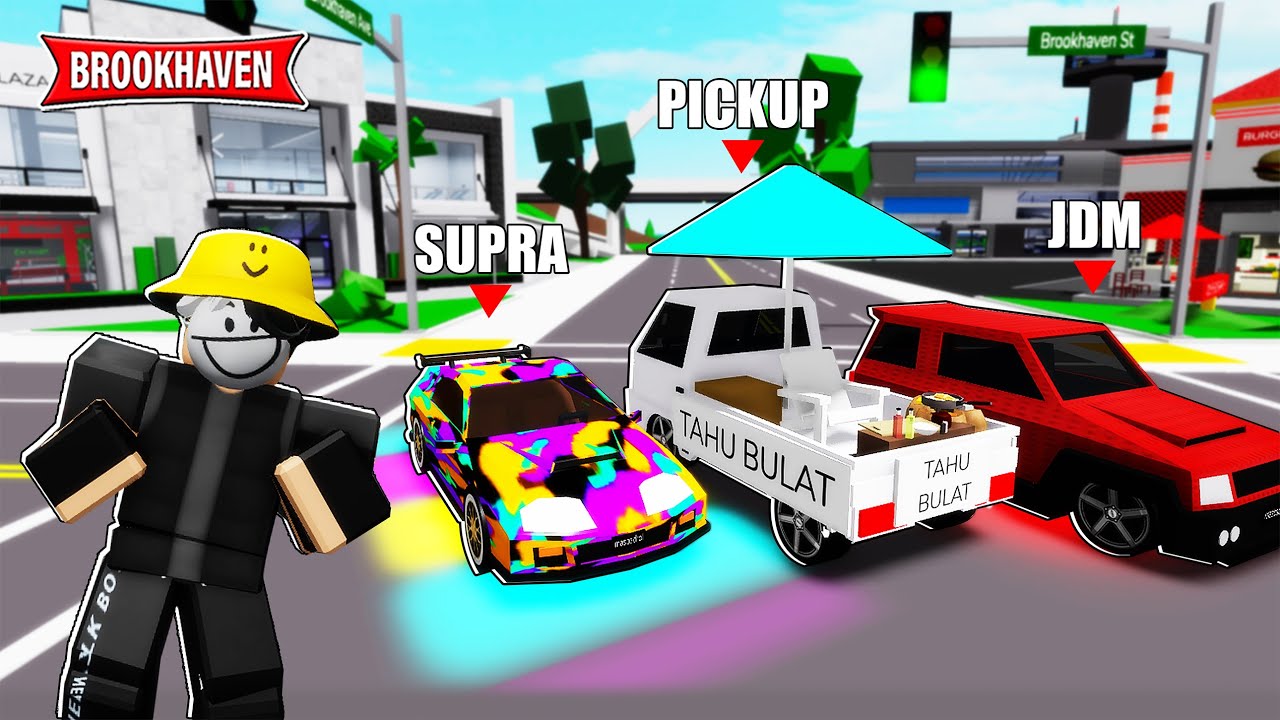 NEW UPDATE!! MOBIL BARU JDM & STIKER MOBIL Di Brookhaven - Roblox