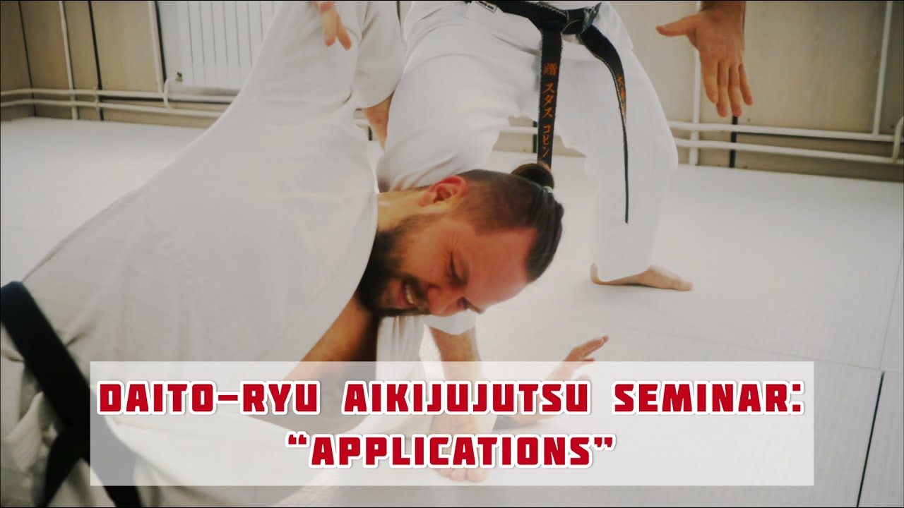 Daito-ryu Aikijujutsu seminar: applications