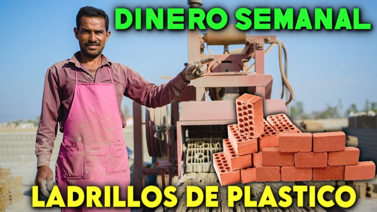 ¡HACE LADRILLOS CON BASURA! 