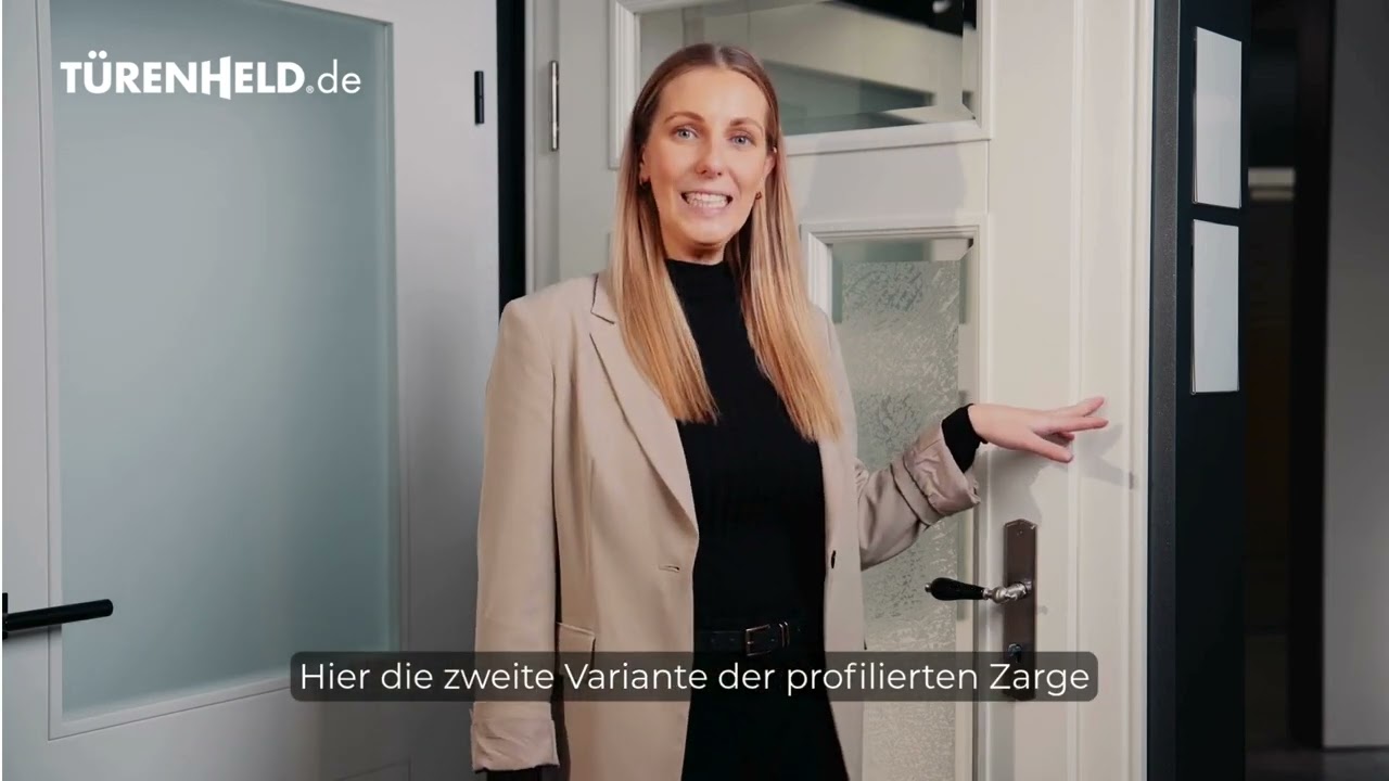 Türenheld Mediathek: Kantenausführungen bei Innnentüren und Zargen