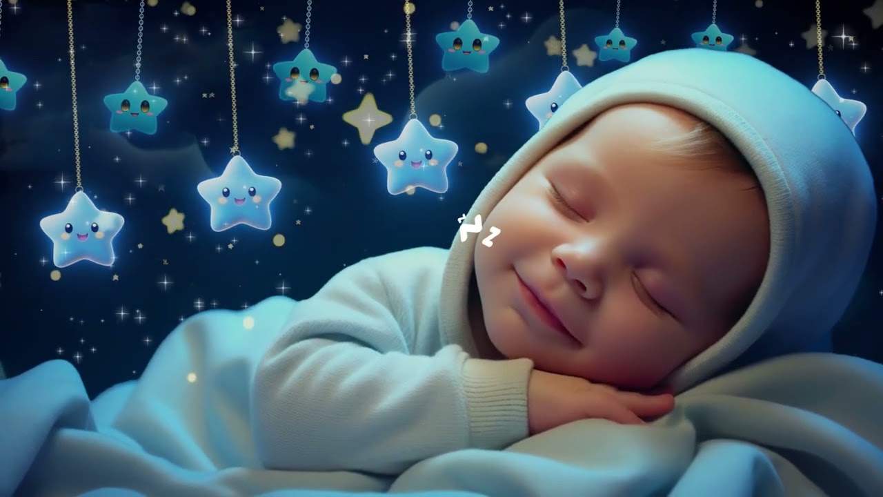 Mozart & Brahms Lullaby 🎵 Baby Sleep Music for Instant Calm and Overcoming Insomnia Fast 💤