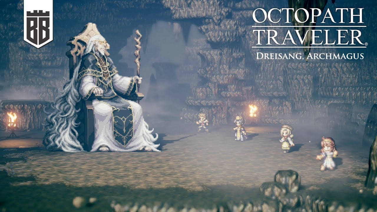 Octopath Traveler - Dreisang, Archmagus Boss Battle