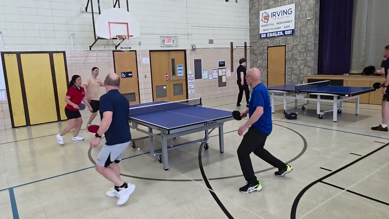 John & Jon vs Mike & Irene  -  Match 2 - CLOSE MATCH