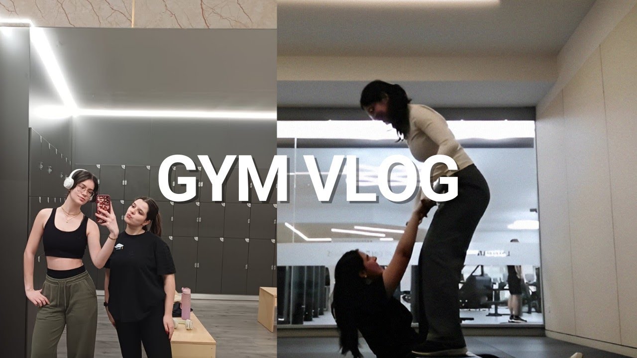 GYM VLOG: treino com a best🏋🏻‍♀️