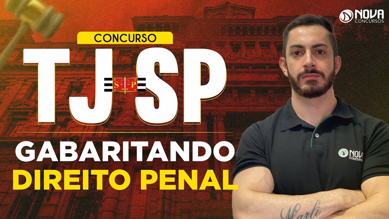 Concurso TJ SP Escrevente 2023: Quest&otilde;es Direito Penal