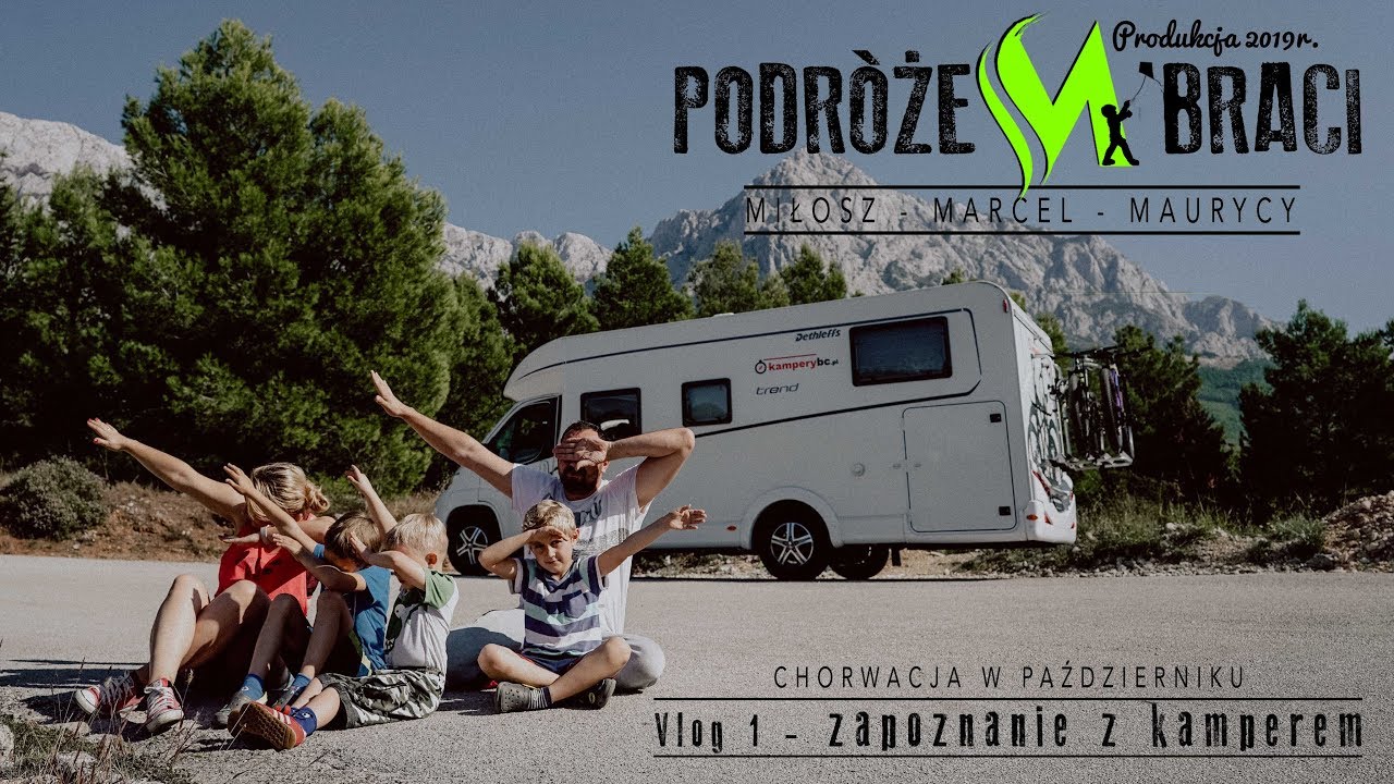 Jedziemy do Chorwacji kamperem z dziećmi - październik 2019
