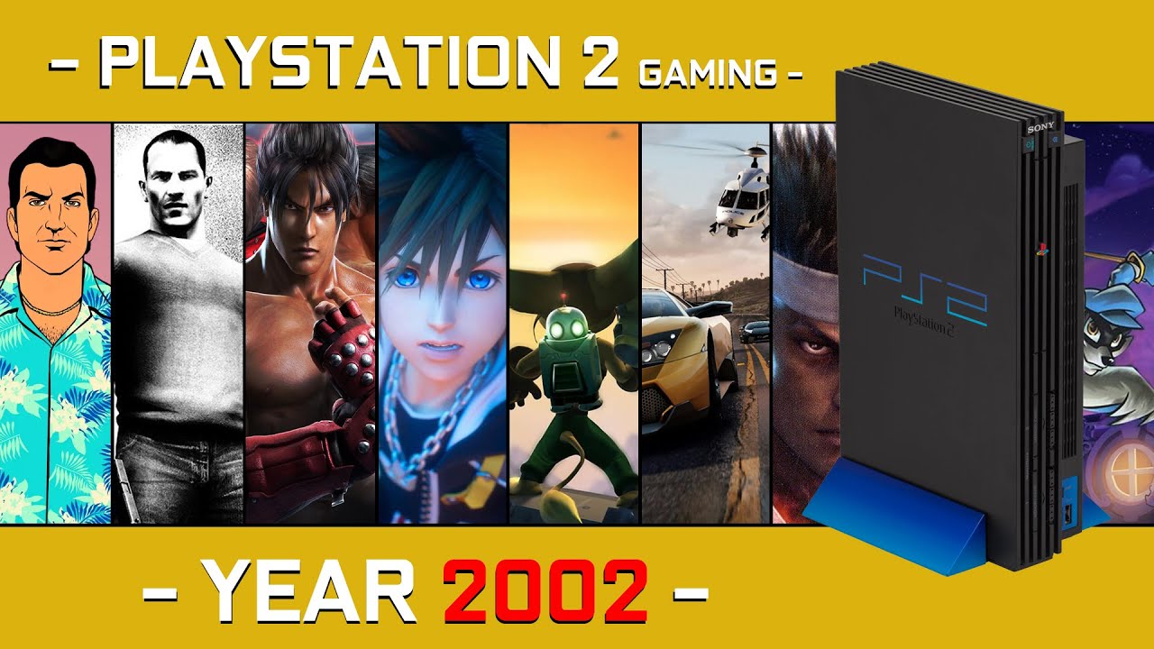 Playstation 2 - Year 2002 - List of The Most Sold Games || Good Old Games