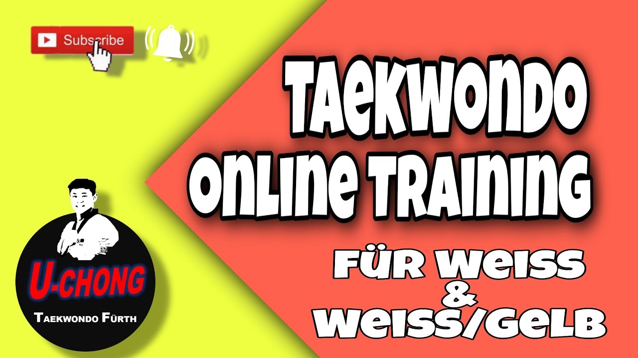 Online Training 21.04.2020 für Weiß und Weiß/ Gelb  Gürtel