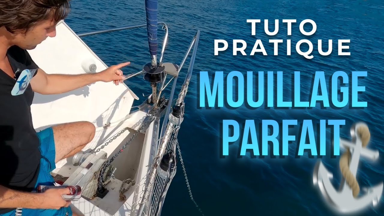 Cours pratique: Le mouillage partie 2 #voiliercoraille