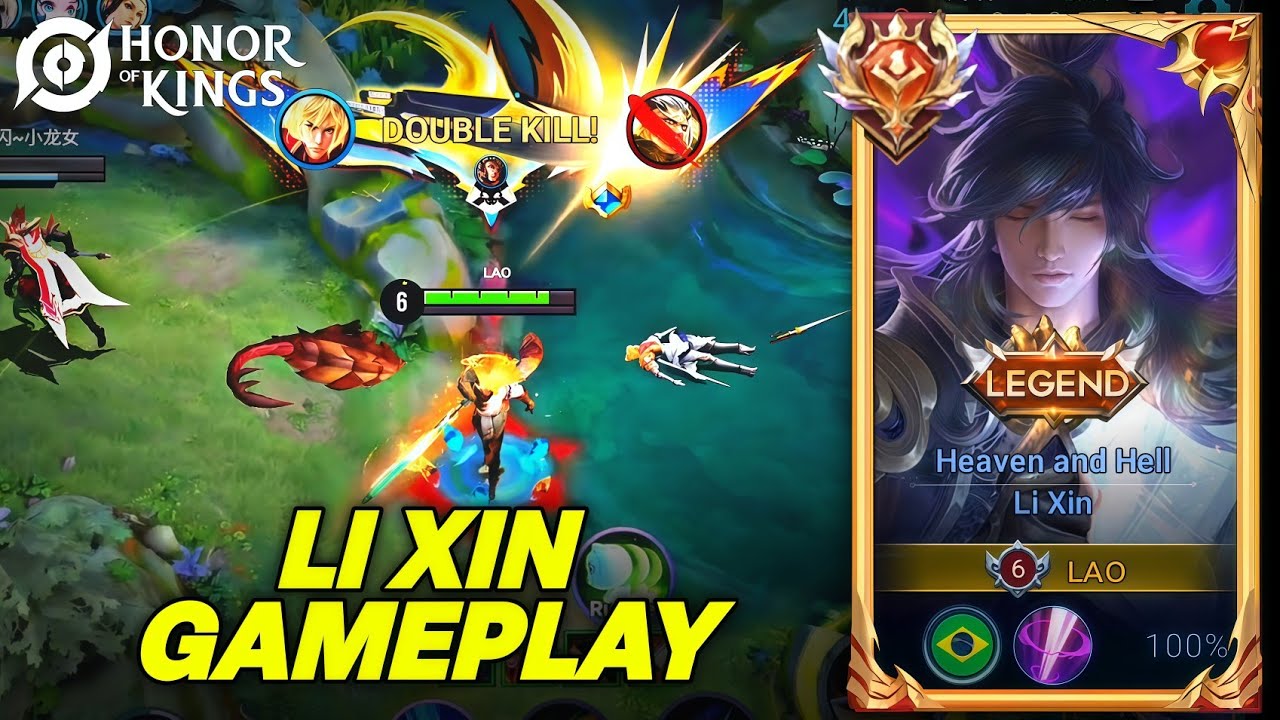 Li Xin Gameplay – Match Carry - Honor Of Kings
