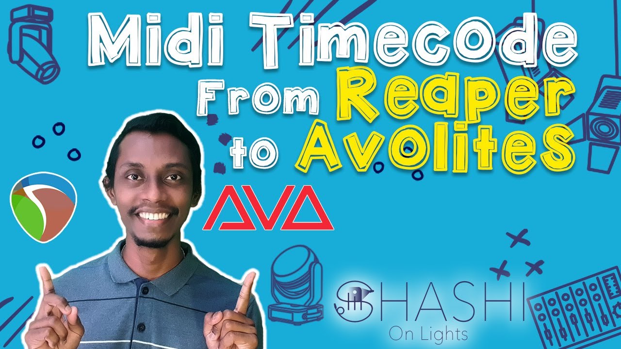 Как отправить MIDI-таймкод из Reaper в Avolites