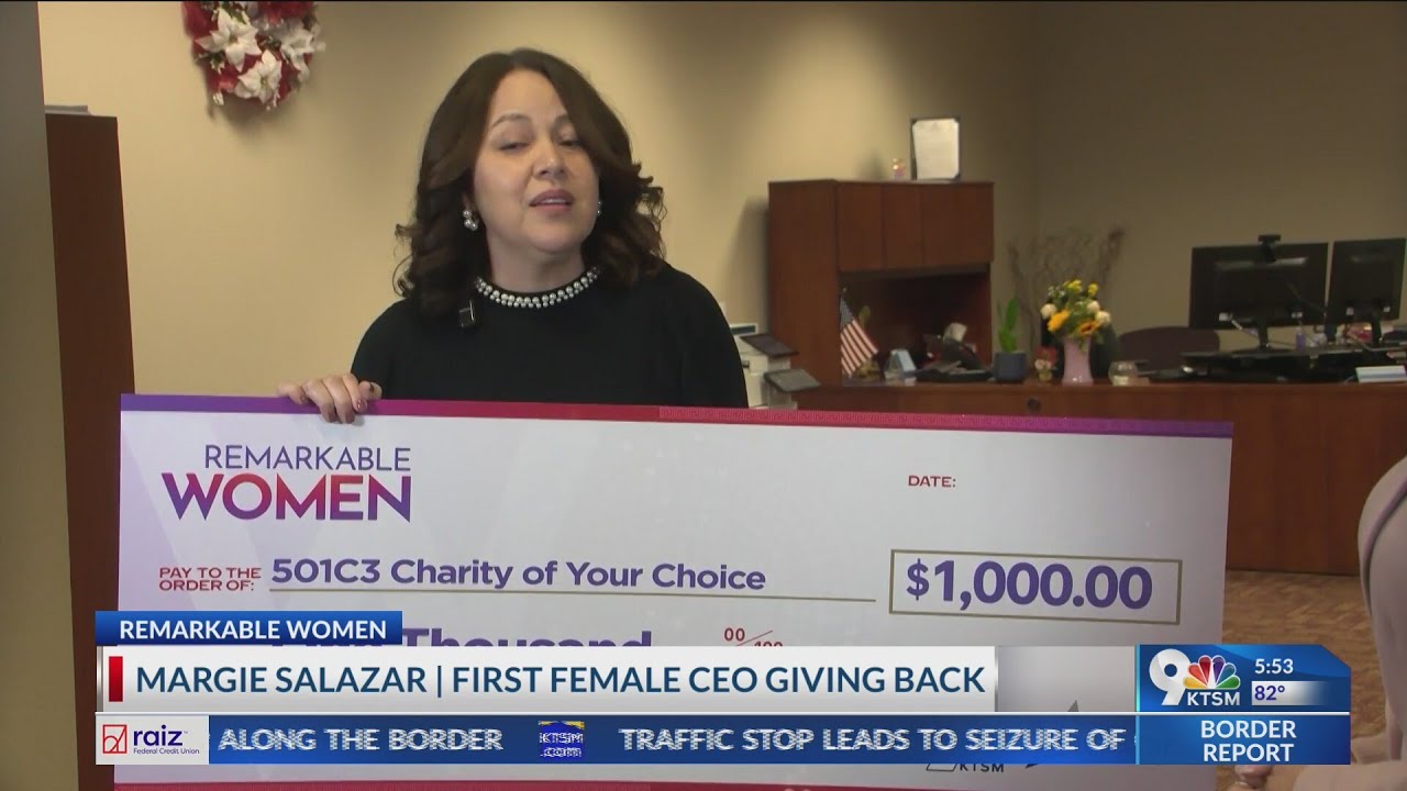 A look at El Paso area's 'Remarkable Woman' winner