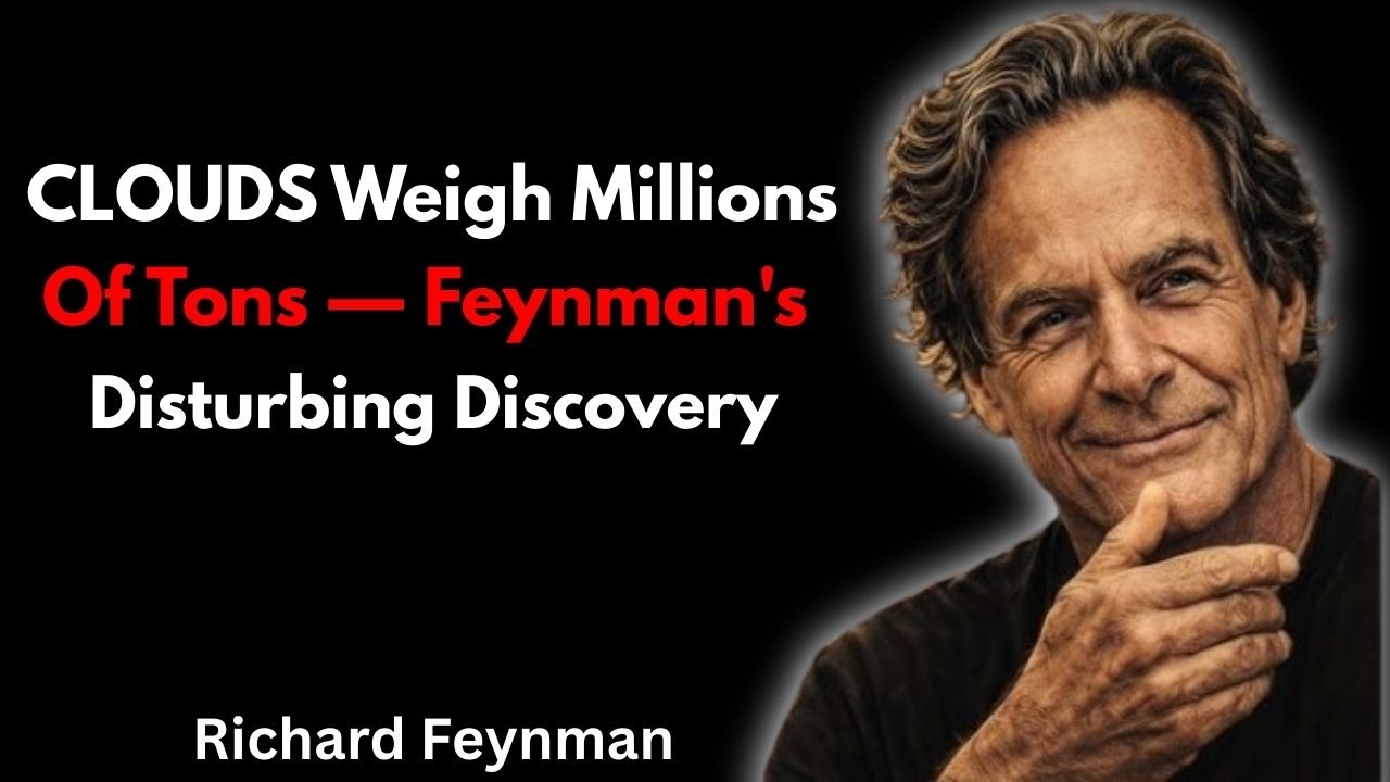 CLOUDS Weigh Millions of Tons — Feynman's Disturbing Discovery