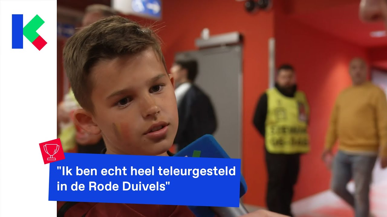 Het EK zit erop voor de Rode Duivels