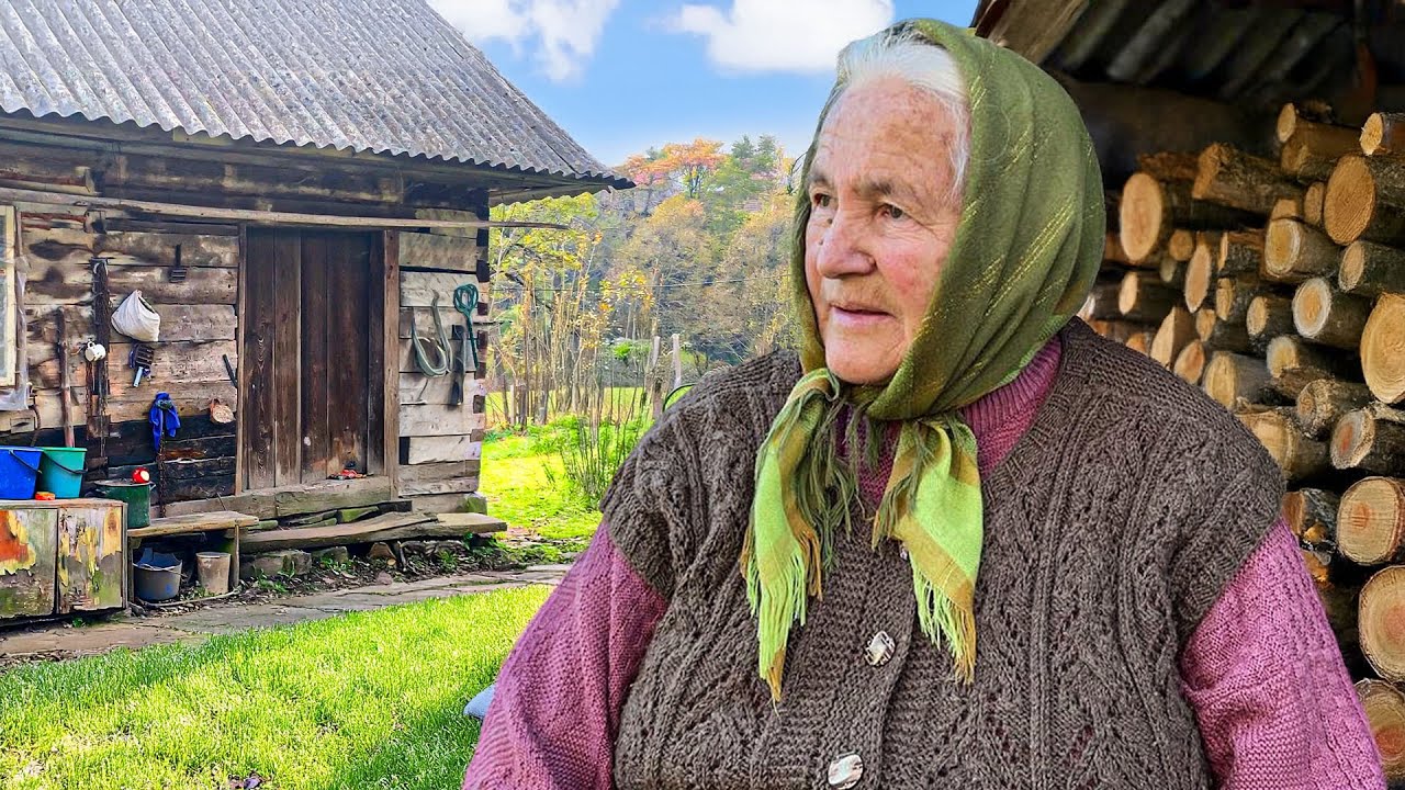 A Quiet Day with Grandma in Her Village Home