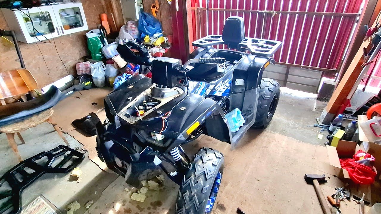 ATV-UL 200CC E GATA DE VÂNZARE, PREȚ NEGOCIABIL 💯🫡😘