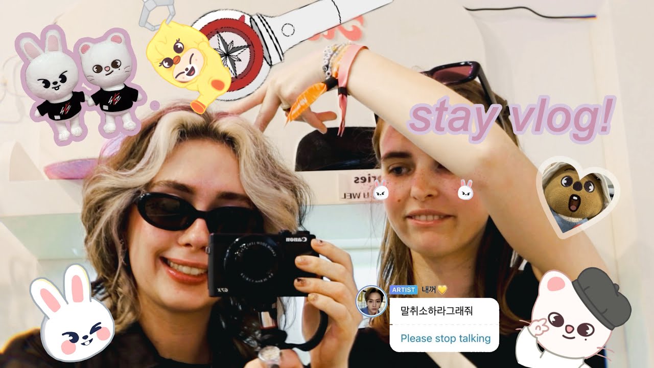 stay vlog + amsterdam trip! ⭑.ᐟ sfamcore