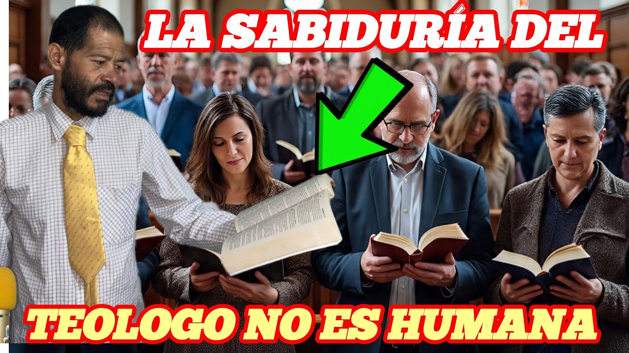 LA SABIDURÍA DEL TEOLOGO NO ES HUMANA... ¡ES DE DIOS! | Impactante Revelación Bíblica