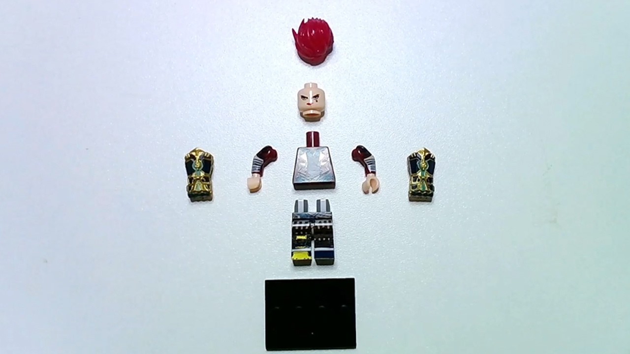 Custom  Lego Minifigur Vi from Arcane / Unofficial Minifigure