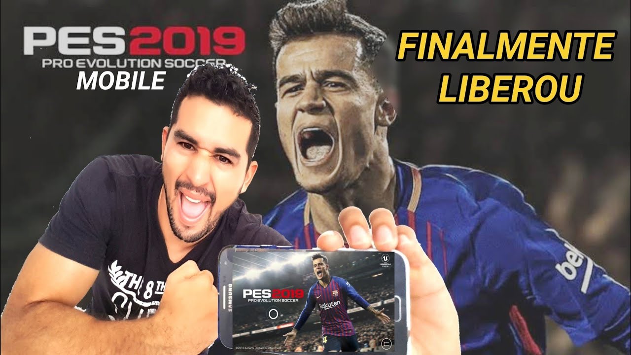 FINALMENTE O LAN&Ccedil;AMENTO MUNDIAL DO PES 2019 MOBILE,CONFERINDO O GAME!