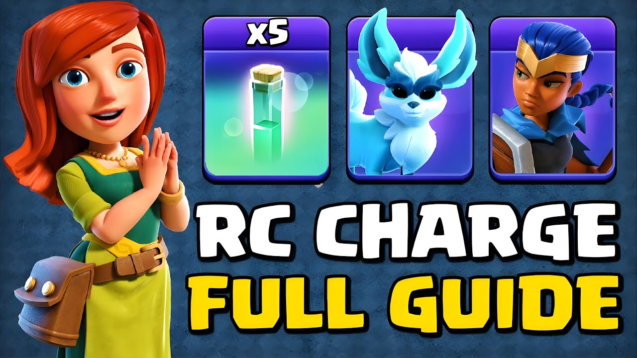 My ULTIMATE GUIDE for RC CHARGE + Tips & Tricks in TH17 | Clash of Clans