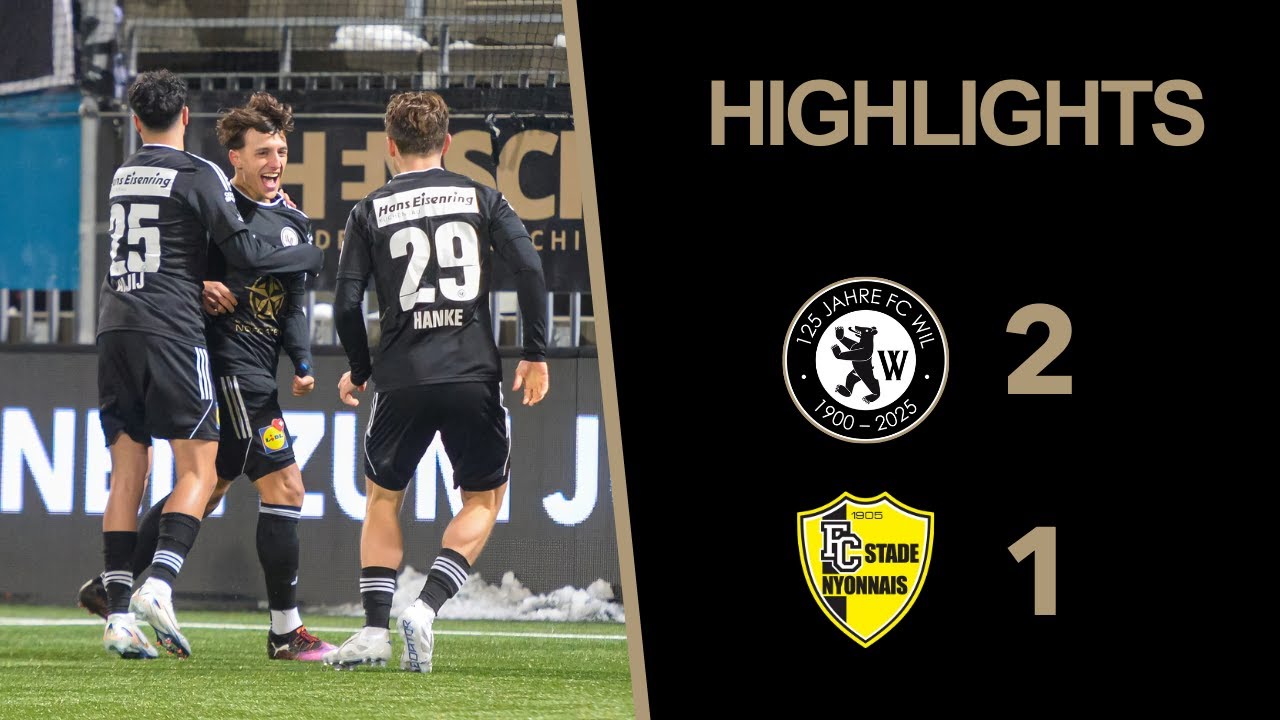 Highlights: FC Wil 1900 - FC Stade Nyonnais