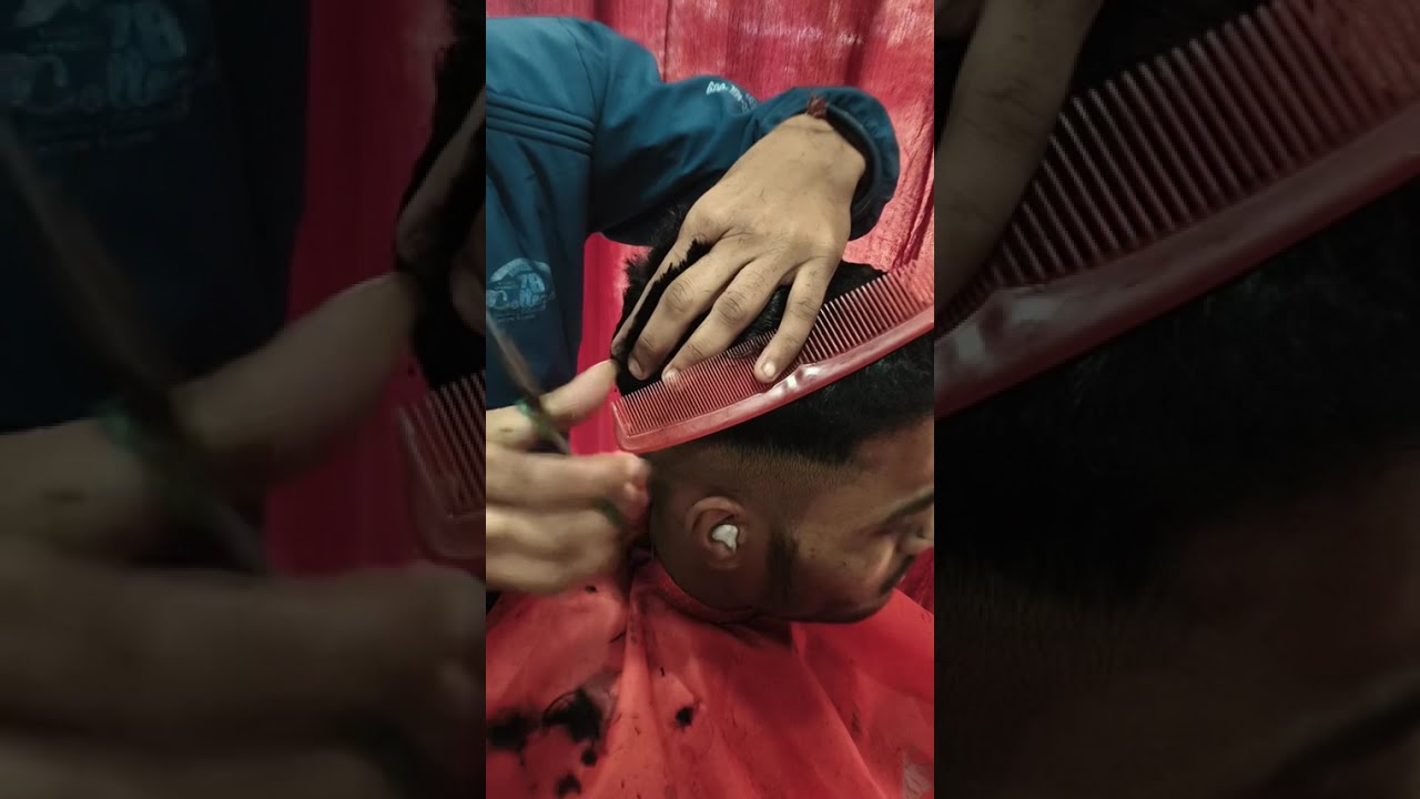 Indian man haircut series 49