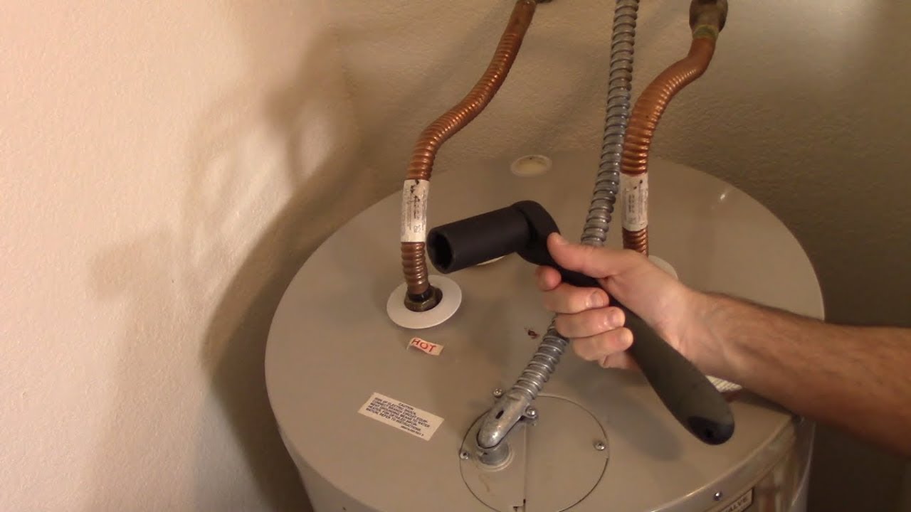 Hot Water Tank Anode Replacement How To Complete A.O.Smith ECT 55 200 Water Heater
