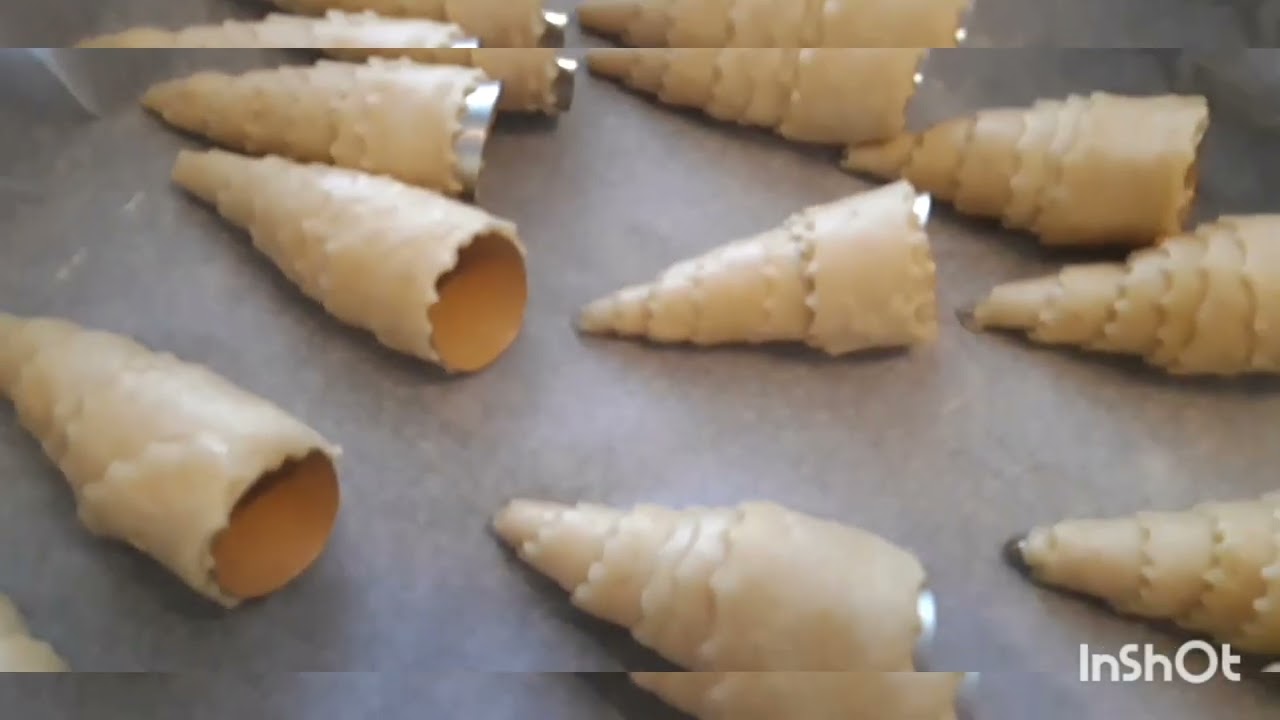 les cornets au cacahuète
