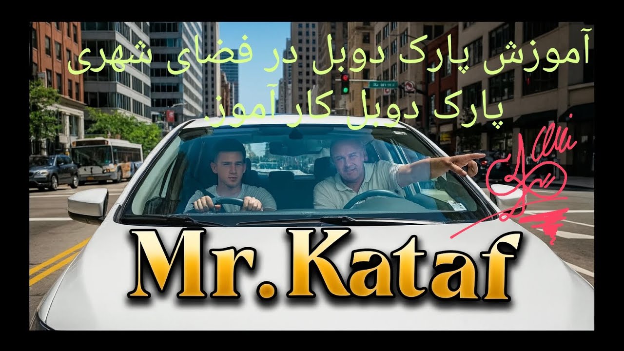 پارک دوبل مثل حرفه‌ای‌ها! آموزش شهری با کارآموز واقعی 🚗💥 (رازهایی که مربیا نمیگن)!