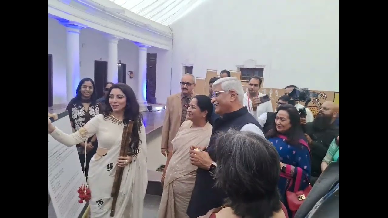 Delhi CM at Tribal Arts Festival