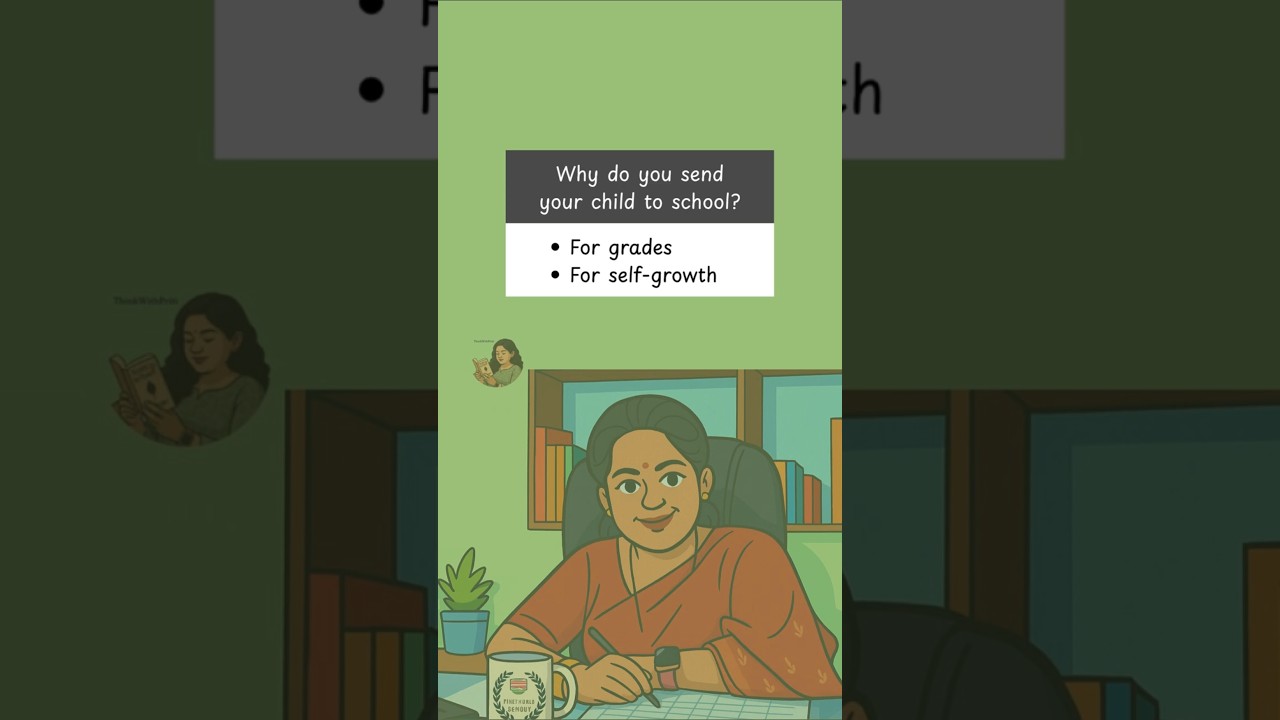 Why do we send child to school?