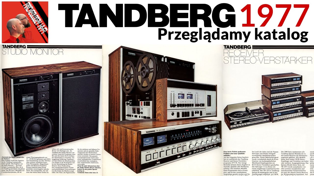 Tandberg  1977 - katalog @Archeolodzy Hi-Fi #41 #PRL