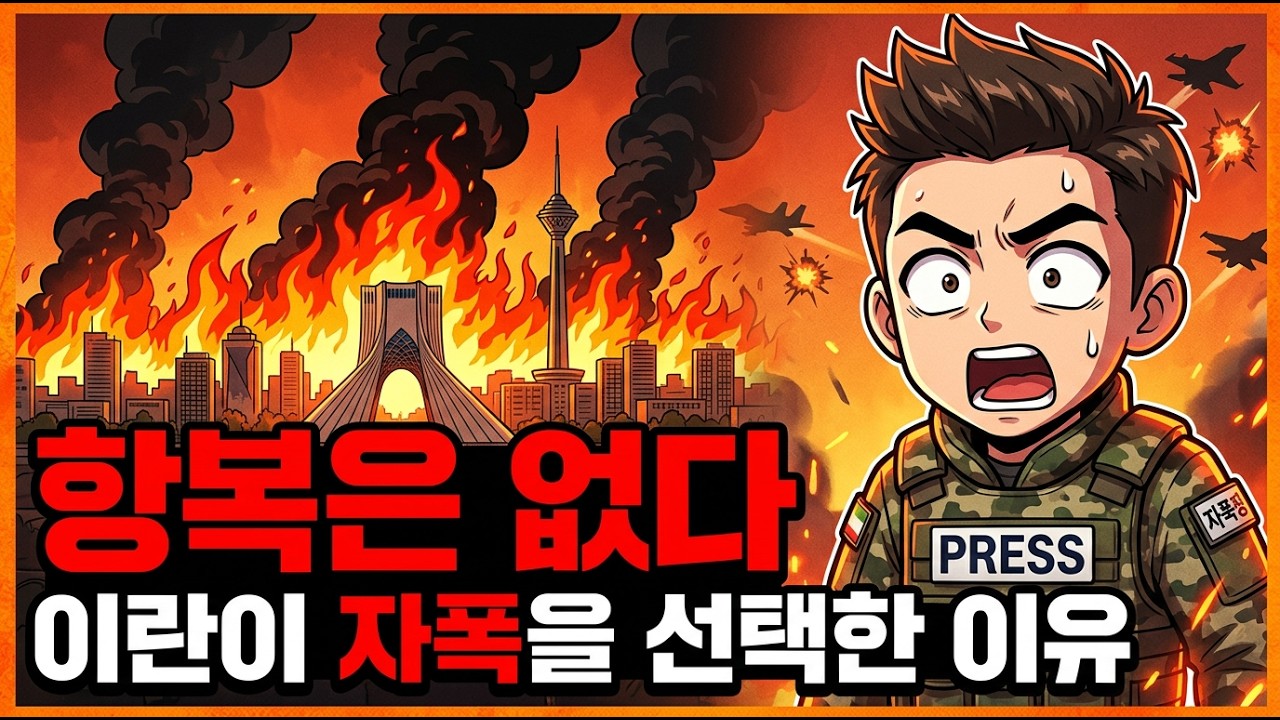 이란은 왜 항복을 거부하는가. 질 게 뻔한 전쟁을 끝내지 않는 충격적인 이유