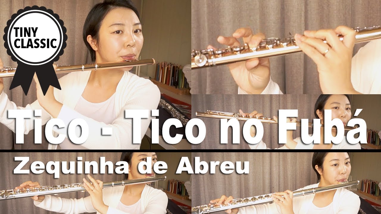 Tico- Tico no Fubá. Zequinha de Arbreu. | 티코티코. (flute only)