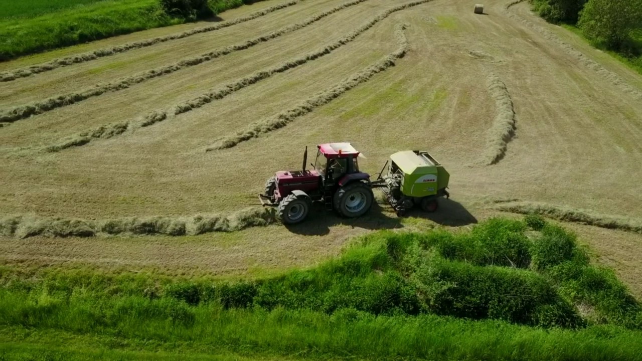 CASE IH 1455 XL, MB Trac 1300, Claas Futtererntetechnik Heu 2017