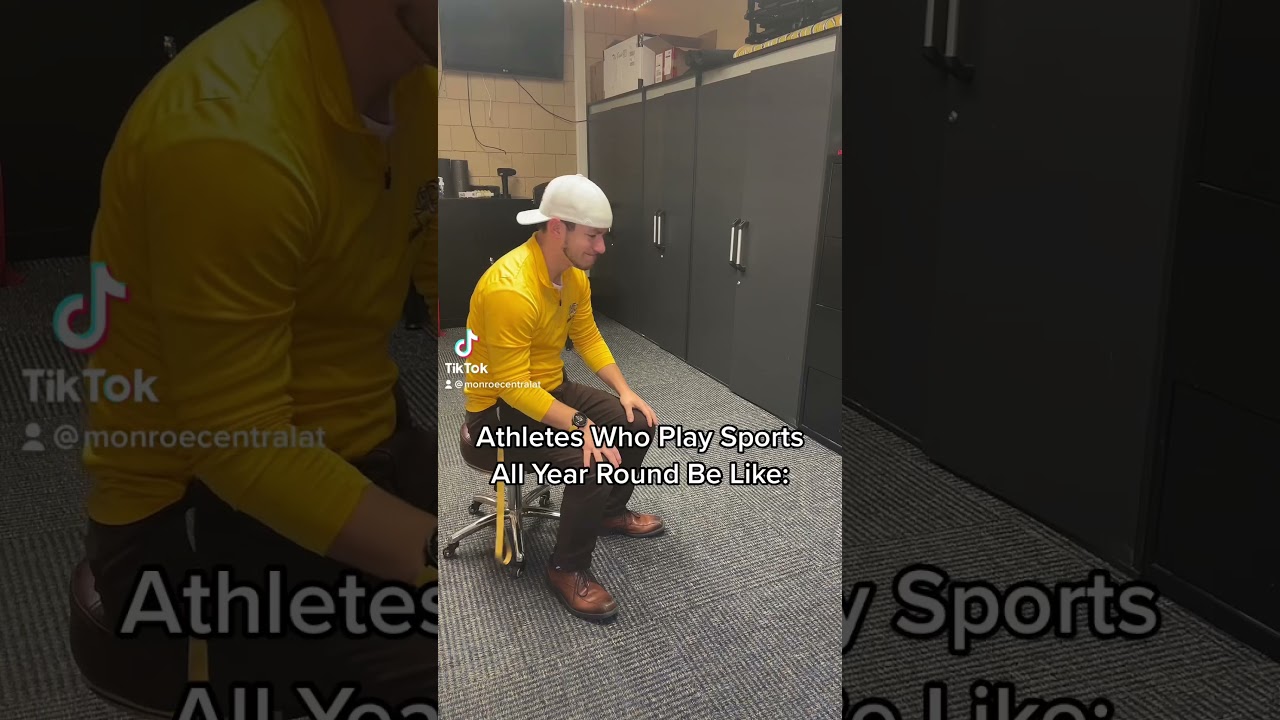 Athletes Who Play Sports Year Round Be Like&hellip; #athletictrainer #sportsmedicine #gobears