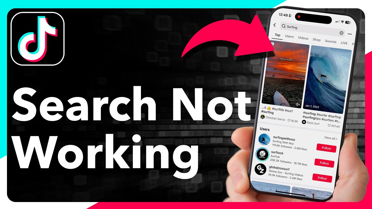 How To Fix TikTok Search Not Working
