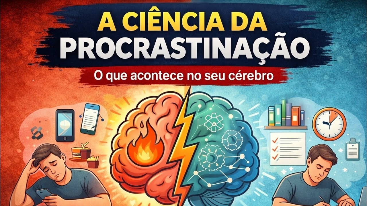 O Que Acontece no Seu Cérebro Quando Você Procrastina