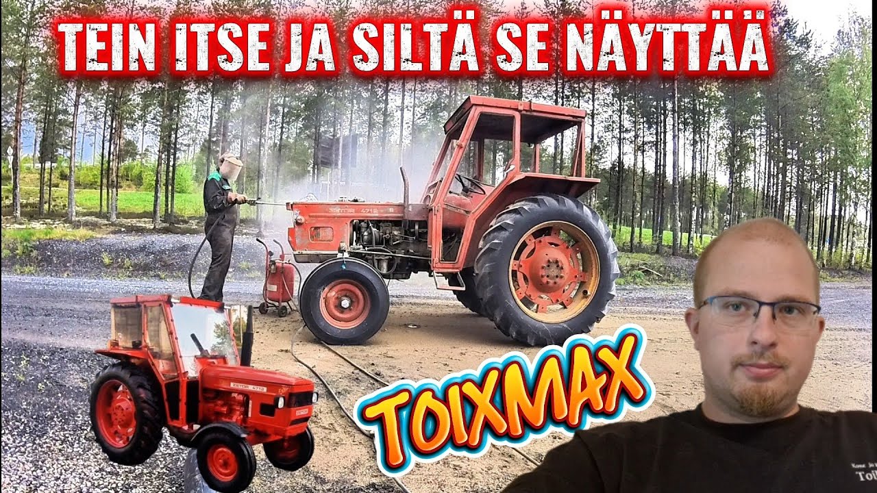 PASKASTA TRAKTORISTA TEHDÄÄN TIMANTTINEN PELI 