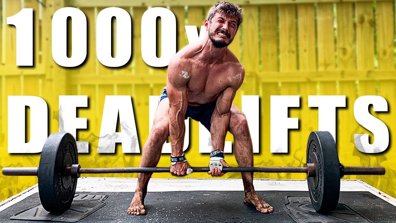 1000x Deadlift Challenge... No Regrets!?