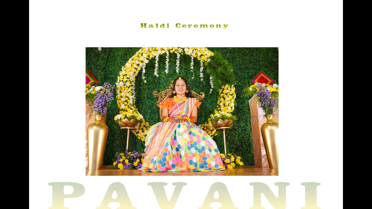 A Beautiful Haldi Ceremony Story of Pavani |ShivaFotography | 2025 4K