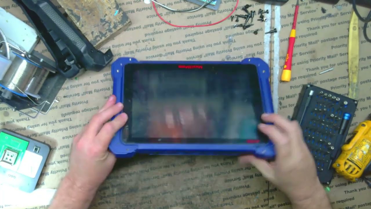 Autel IM608 Repair – Fixing Loose Charging Port (Only Charges When Pressed In)